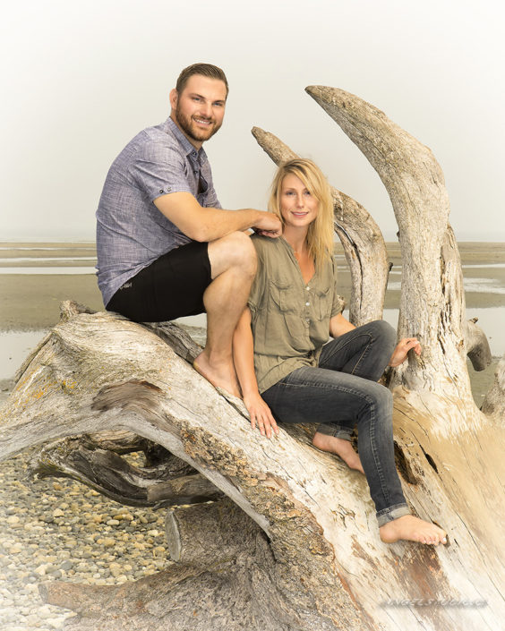 couple's porytrait, environmental portrait