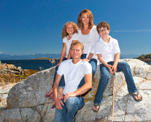 beach portrait, family portrait