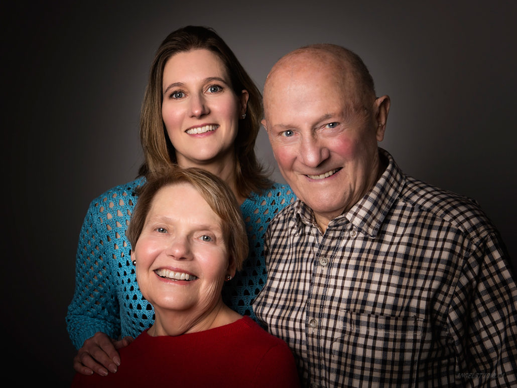 family portrait. studio portrait